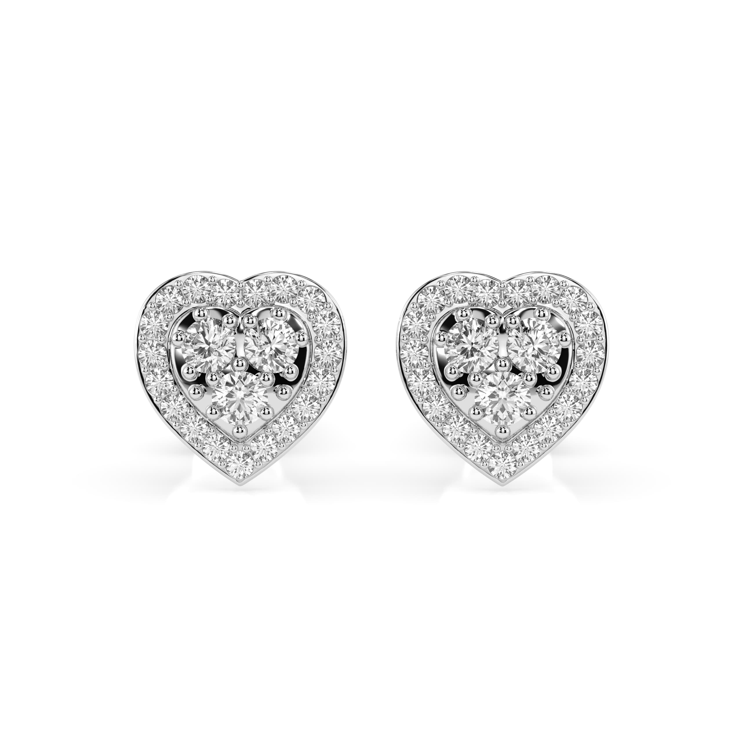 Illusion Diamond Earrings 102-10096