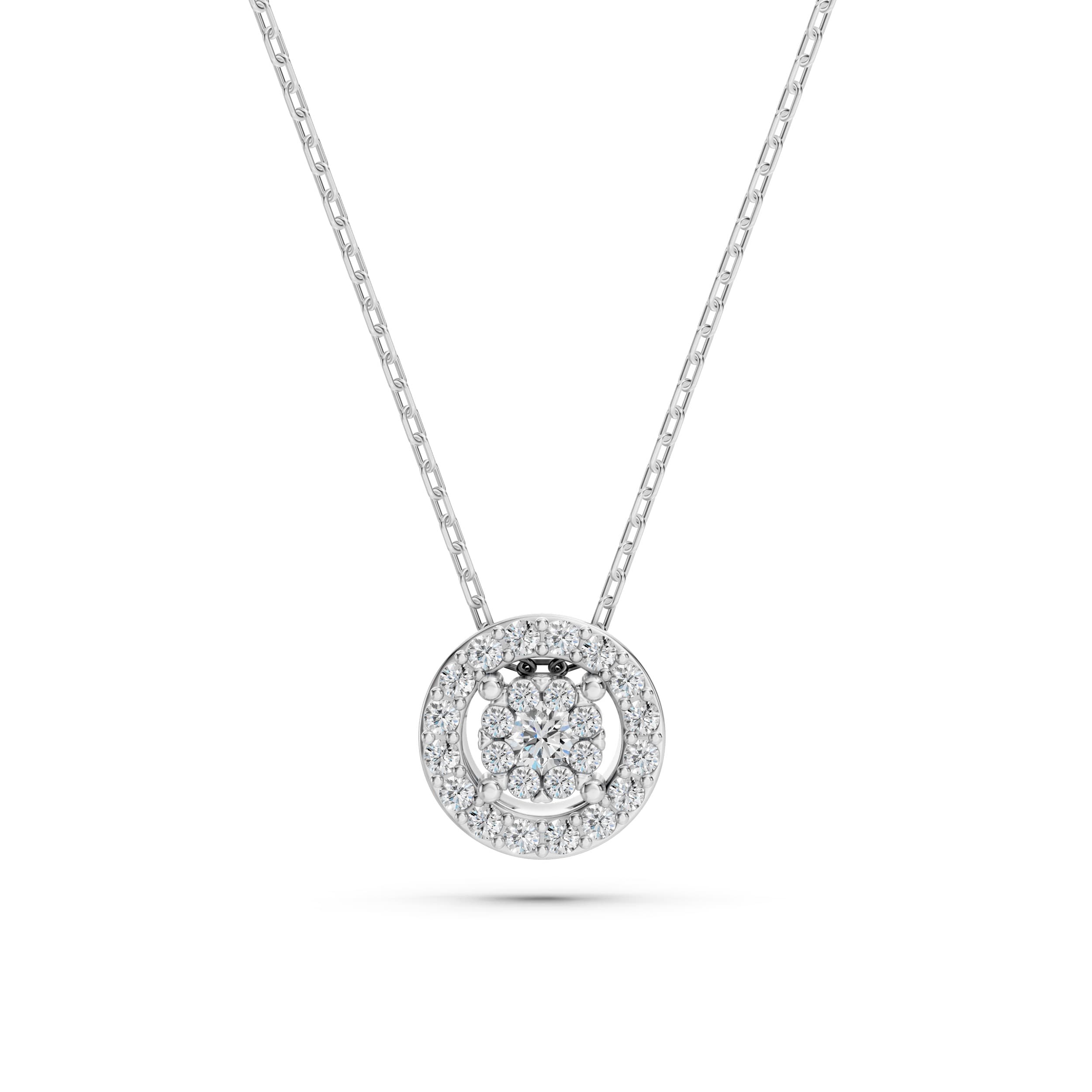 Illusion Diamond Necklace 104-10002(2.0)