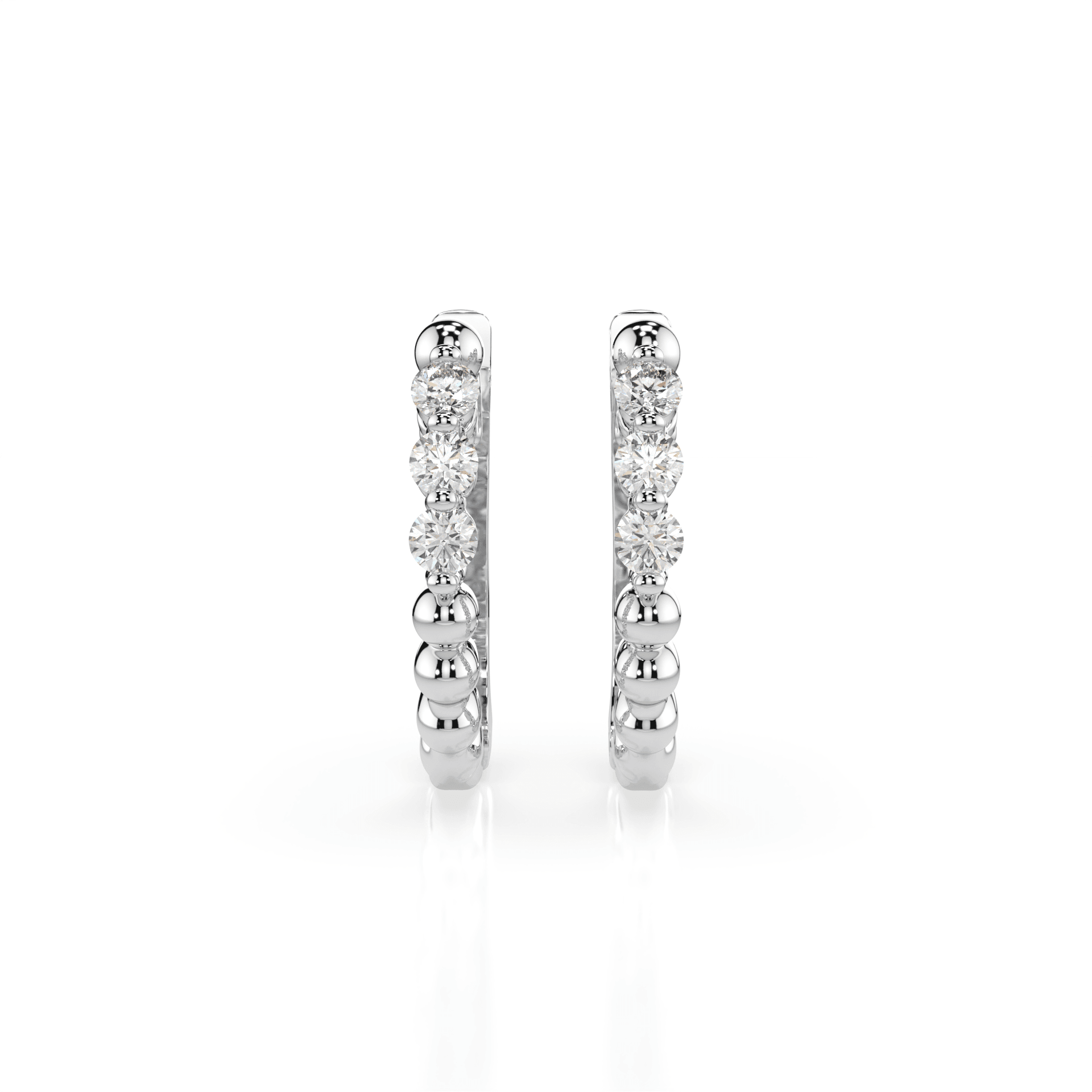 Eternity Diamond Earrings 102-10019/2(2.0)