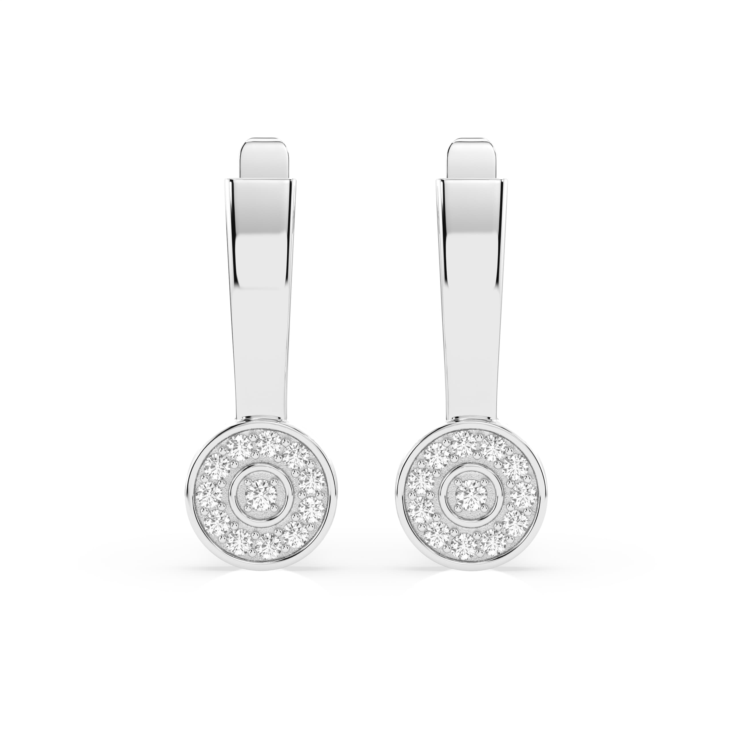 Illusion Diamond Earrings 102-10075