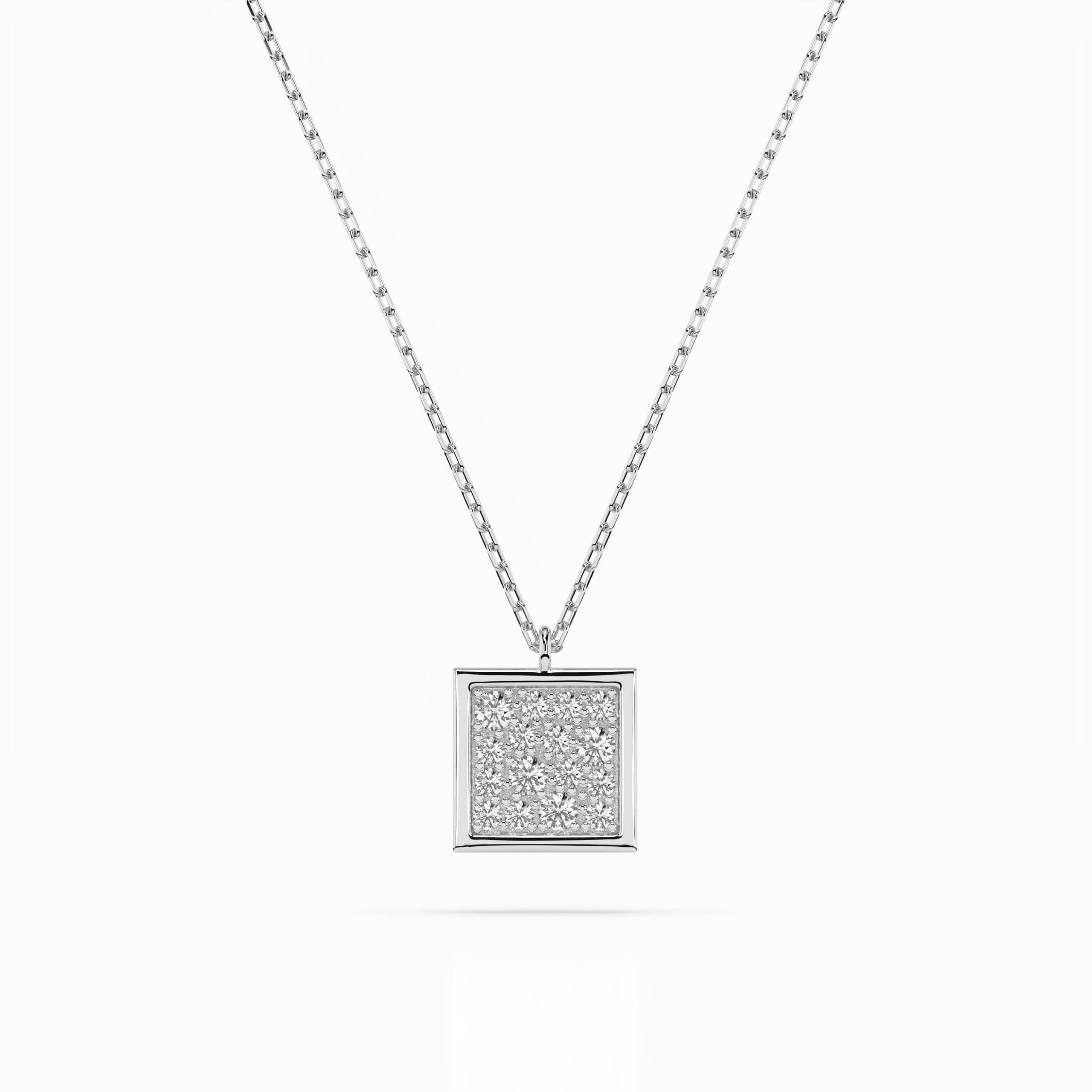 Illusion Diamond Necklace 104-10036