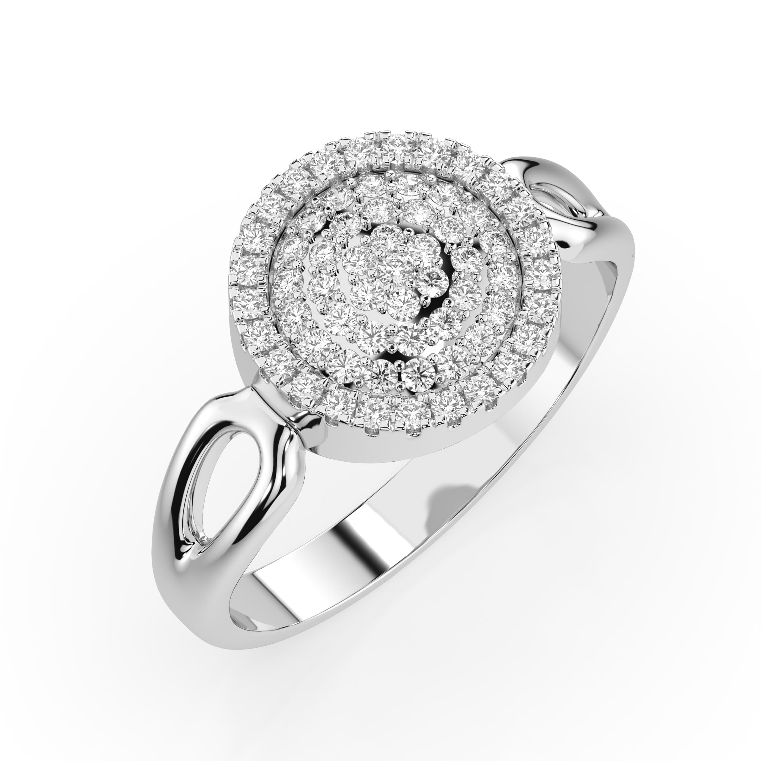 Illusion Diamond Ring 101-10073