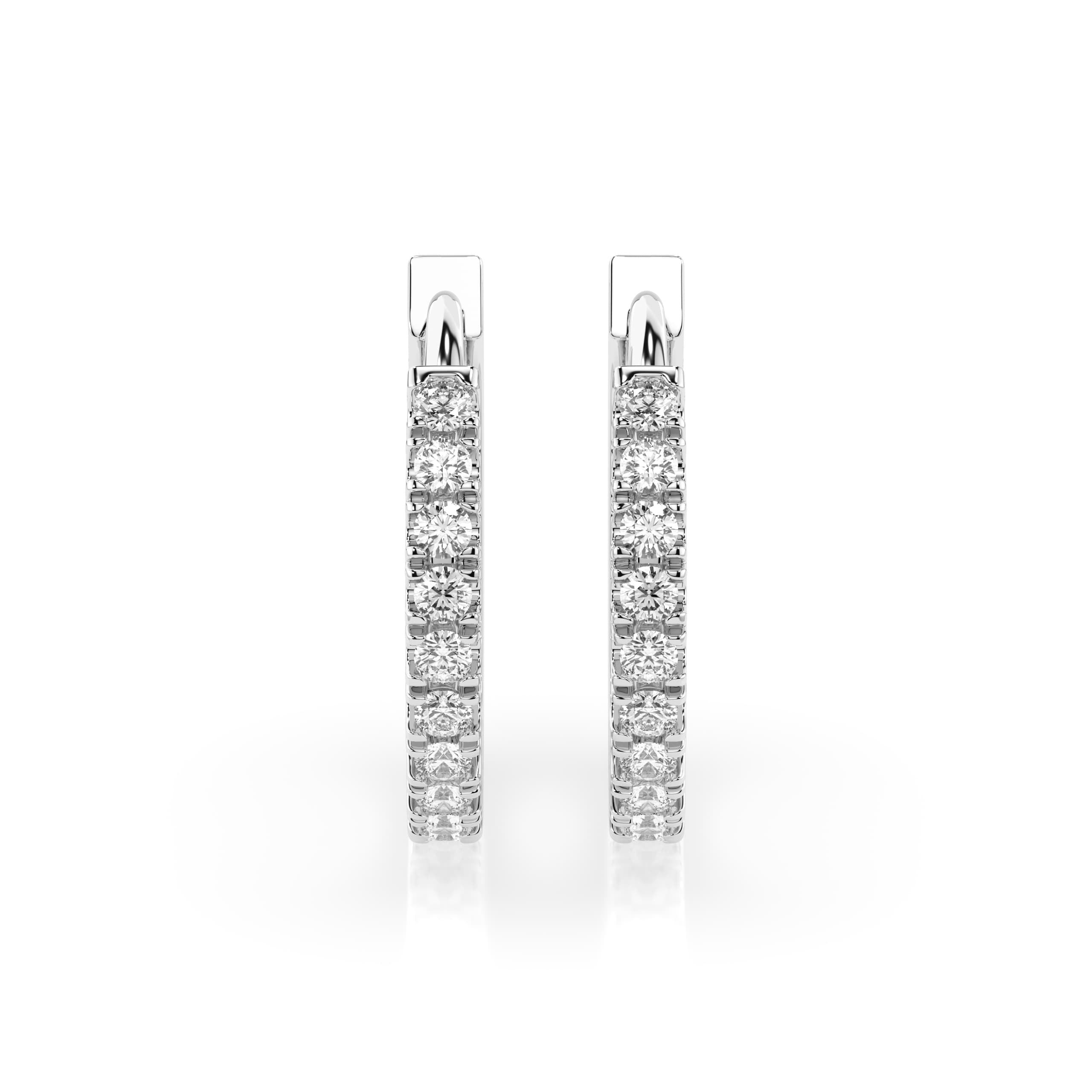 Eternity Diamond Earrings 102-10109(1.3)