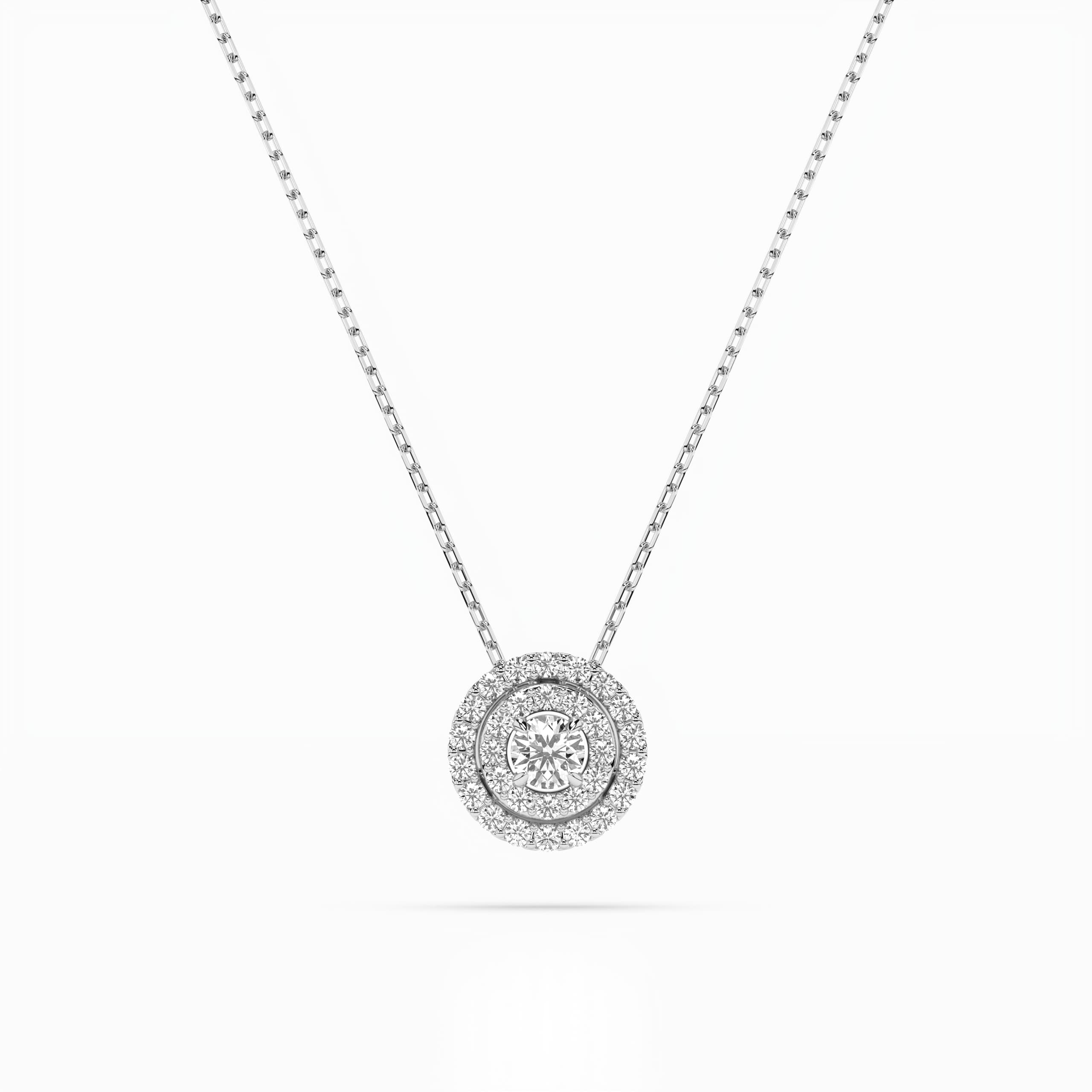 Illusion Diamond Necklace 104-10043