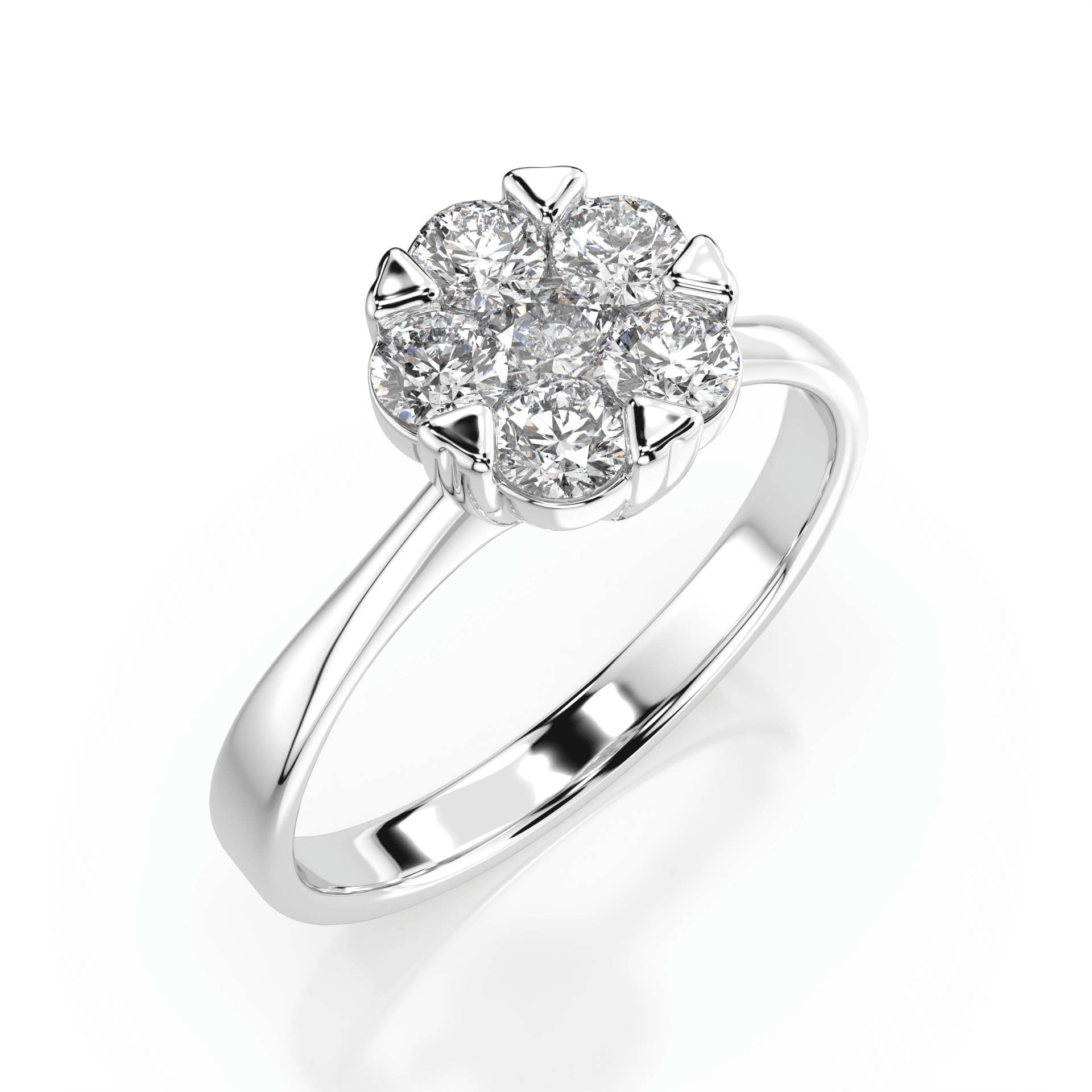Illusion Diamond Ring 101-10015/1(3.4)