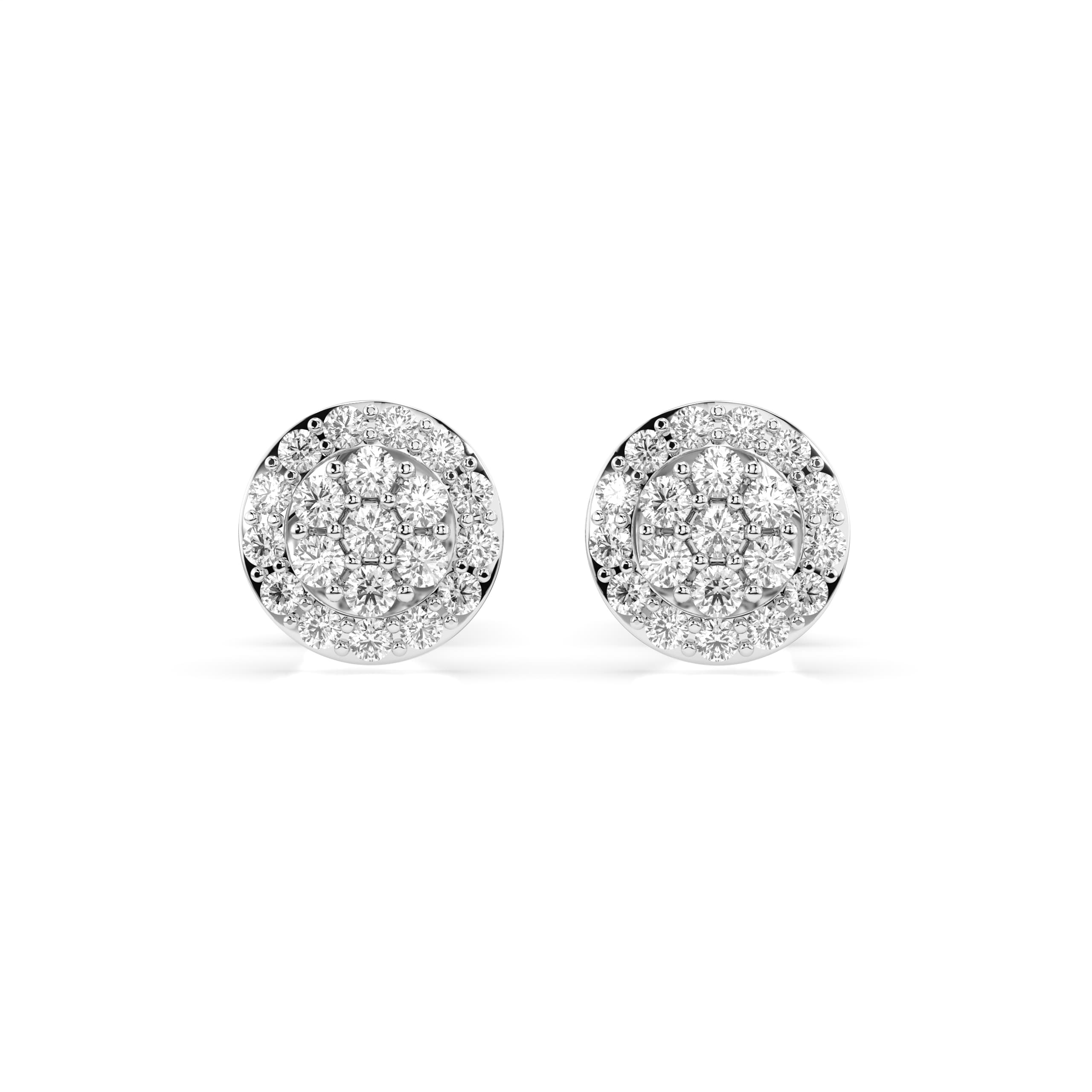 Illusion Diamond Earrings 102-10072
