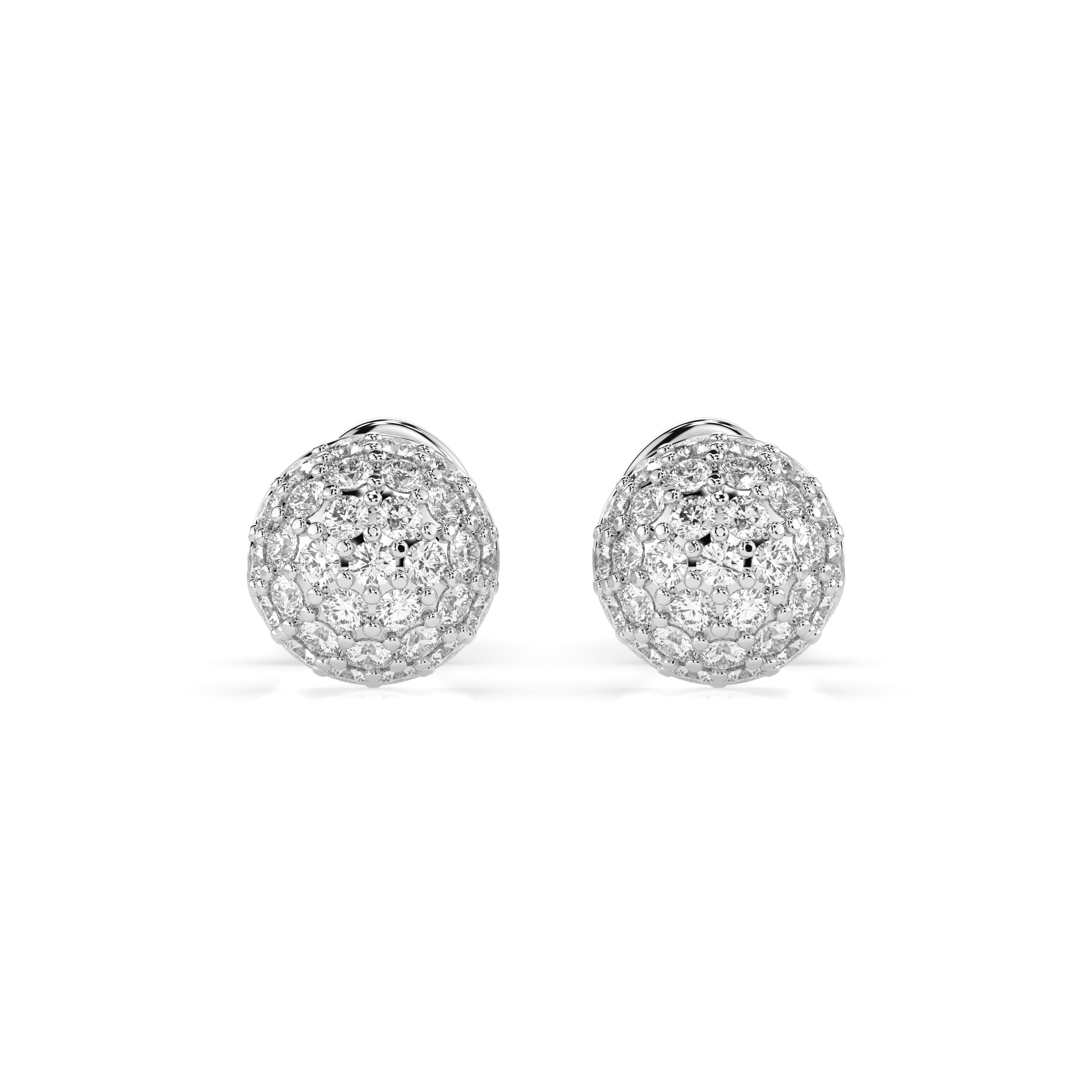 Illusion Diamond Earrings 102-10090/1