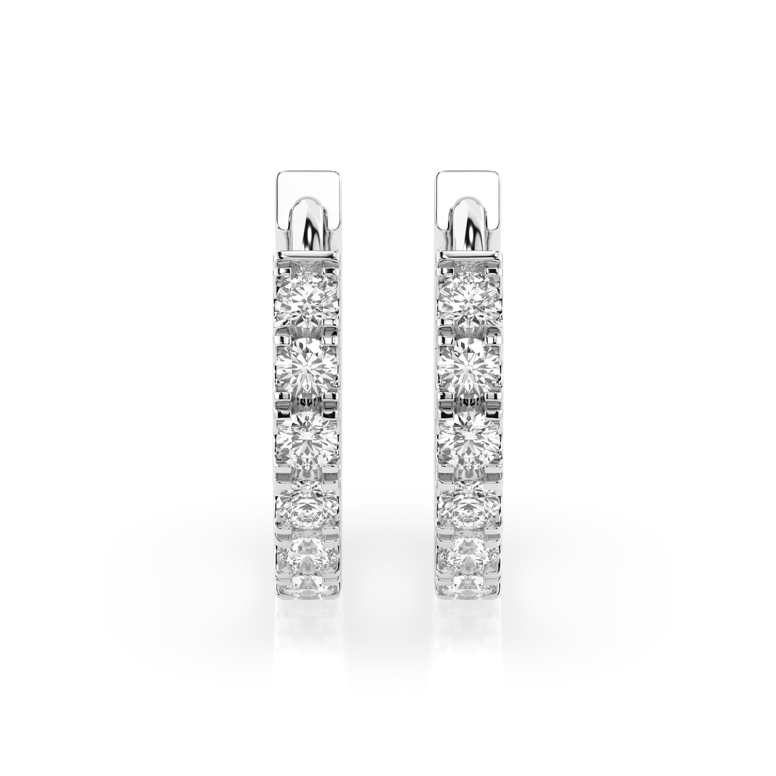 Eternity Diamond Earrings 102-10109(2.0)