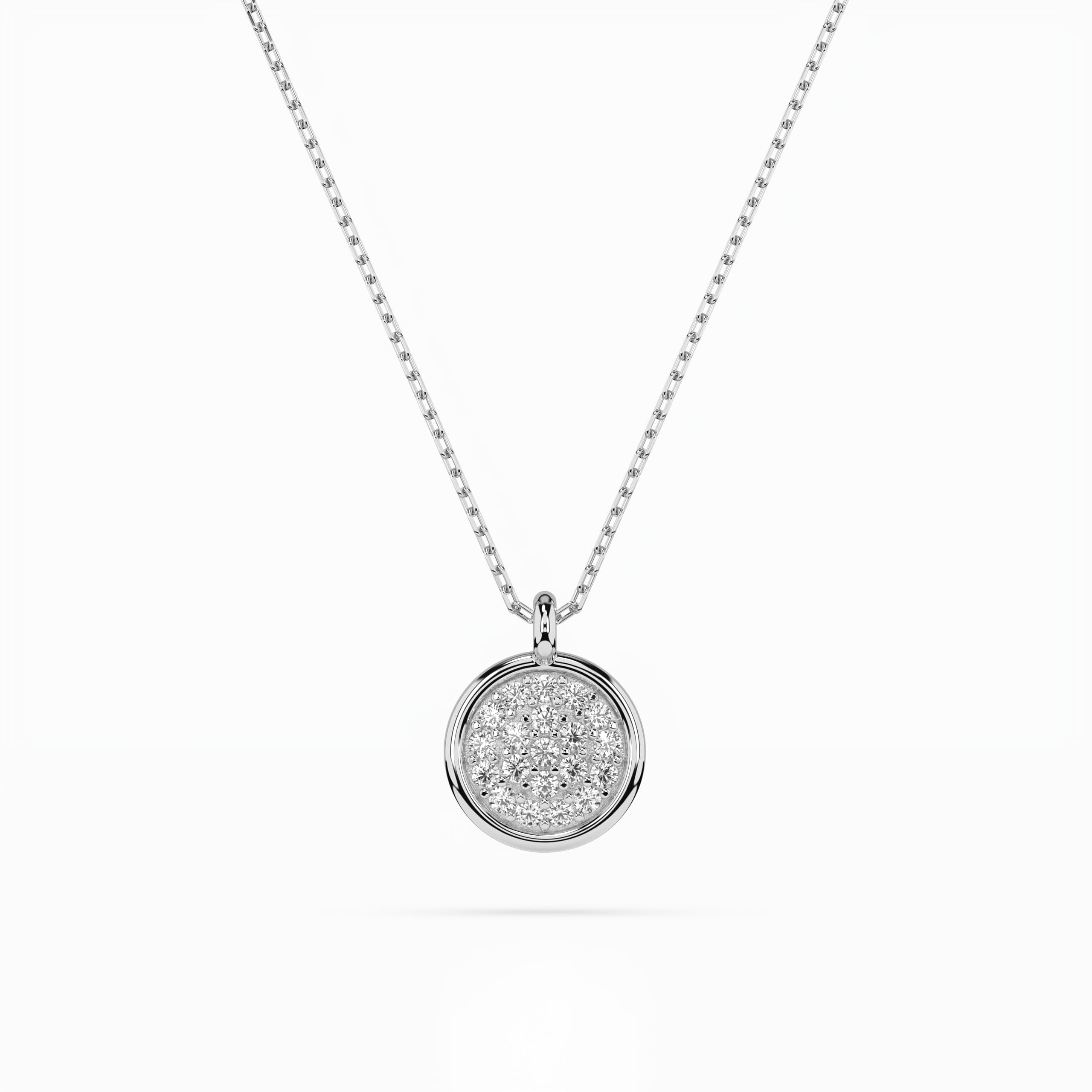 Illusion Diamond Necklace 104-10022