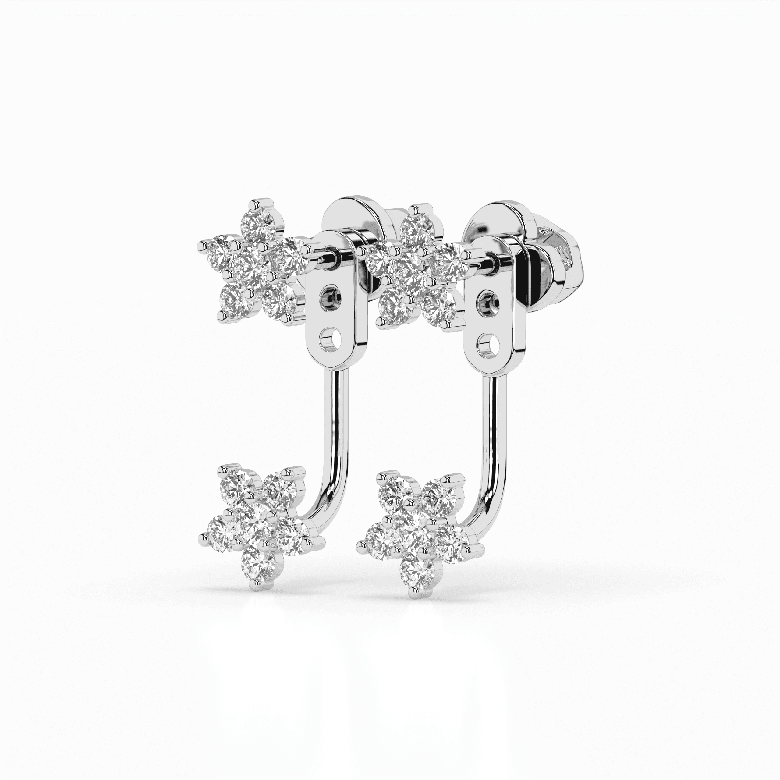 Illusion Diamond Earrings 102-10195/1