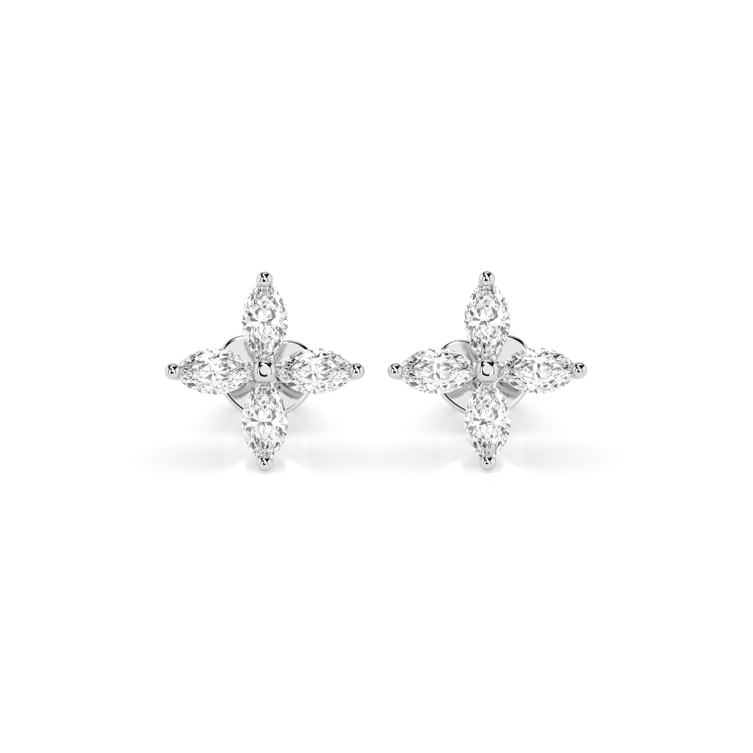 Illusion Diamond Earrings 102-10193V1