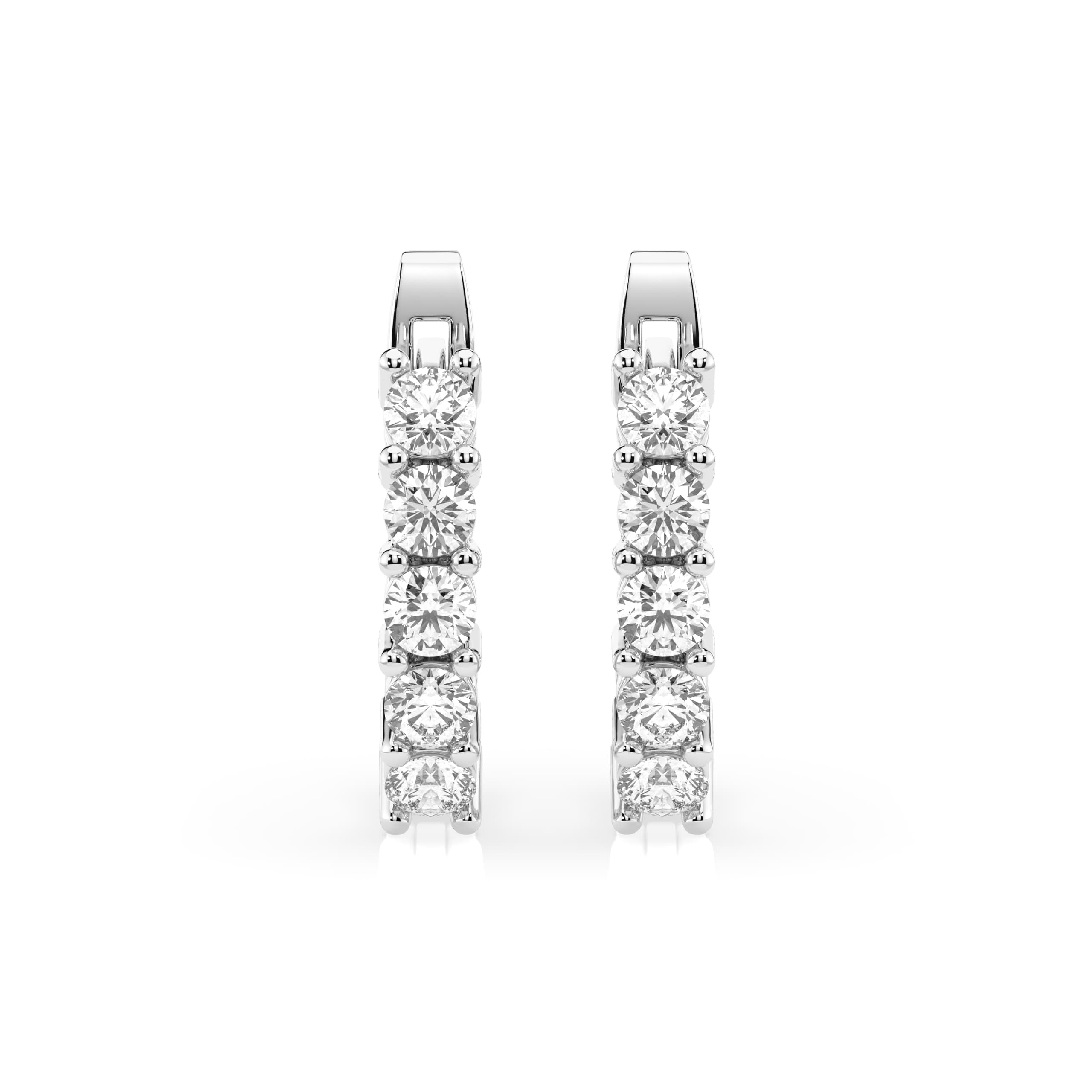 Eternity Diamond Earrings 102-10098(2.5)